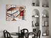 Meaningful Lines Glass Wall Art by Insigneart USA