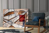 Meaningful Lines Glass Wall Art by Insigneart USA