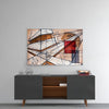 Meaningful Lines Glass Wall Art by Insigneart USA