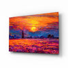 Sunset Glass Wall Art by Insigneart USA