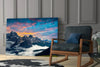 Mountains Glass Wall Art by Insigneart USA