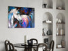 White Horse Glass Wall Art by Insigneart USA