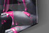Pink Painted Woman Glass Wall Art by Insigneart USA