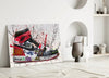 Gratifi Shoe Glass Wall Art by Insigneart USA