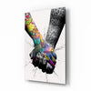 Hand in Hand Glass Wall Art by Insigneart USA