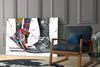 Free Love Glass Wall Art by Insigneart USA