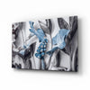Blue Flowers Glass Wall Art by Insigneart USA