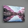 Pink Landscape Glass Wall Art by Insigneart USA