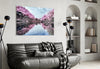 Pink Landscape Glass Wall Art by Insigneart USA