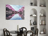 Pink Landscape Glass Wall Art by Insigneart USA