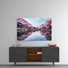 Pink Landscape Glass Wall Art by Insigneart USA