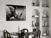 Rhino Glass Wall Art by Insigneart USA