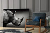 Rhino Glass Wall Art by Insigneart USA