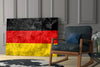German Flag Glass Wall Art by Insigneart USA