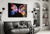 Butterfly Silhouettes Glass Wall Art by Insigneart USA