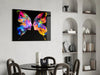 Butterfly Silhouettes Glass Wall Art by Insigneart USA