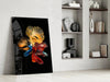 Betta's Dance Glass Wall Art by Insigneart USA