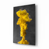 Yellow Smoke Glass Wall Art by Insigneart USA
