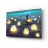 Moon Collector Glass Wall Art by Insigneart USA