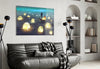 Moon Collector Glass Wall Art by Insigneart USA
