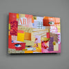 Modern Patchwork Glass Wall Art by Insigneart USA