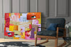Modern Patchwork Glass Wall Art by Insigneart USA