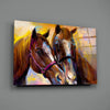 Horses Glass Wall Art by Insigneart USA