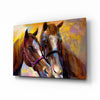 Horses Glass Wall Art by Insigneart USA