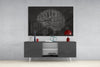 Brain Glass Wall Art by Insigneart USA