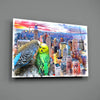 Budgies Glass Wall Art by Insigneart USA