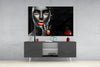 The Power of Orange Glass Wall Art by Insigneart USA