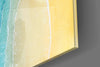 Sea Sand Glass Wall Art by Insigneart USA