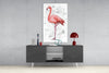 Flamingo Glass Wall Art by Insigneart USA