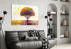 Colorful Tree Glass Wall Art by Insigneart USA