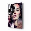 Abstract Woman Portrait Glass Wall Art by Insigneart USA