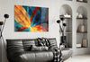 Fractal Flower Glass Wall Art by Insigneart USA