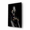 Silent Woman Glass Wall Art by Insigneart USA