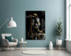 Gold Woman Glass Wall Art by Insigneart USA