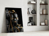 Gold Woman Glass Wall Art by Insigneart USA