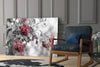 Pink Roses Glass Wall Art by Insigneart USA