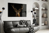 Deer Glass Wall Art by Insigneart USA