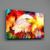 Colorful Eagle Glass Wall Art by Insigneart USA