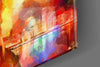 Colorful Eagle Glass Wall Art by Insigneart USA