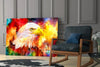Colorful Eagle Glass Wall Art by Insigneart USA