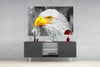 Eagle Glass Wall Art by Insigneart USA