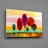 Colorful Trees Glass Wall Art by Insigneart USA