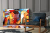Colorful Houses Glass Wall Art by Insigneart USA