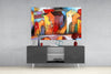 Colorful Houses Glass Wall Art by Insigneart USA