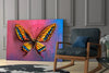 Butterfly Glass Wall Art by Insigneart USA