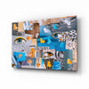 Abstract Confusion Glass Wall Art by Insigneart USA